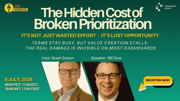 Webinar 8 July - Killing the wrong projects - the hidden cost of broken prioritization